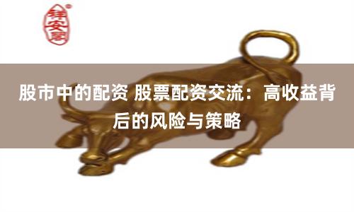 股市中的配資 股票配資交流：高收益背后的風(fēng)險與策略